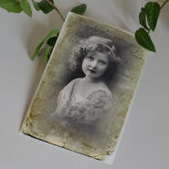 Vintagefoto - Flicka
