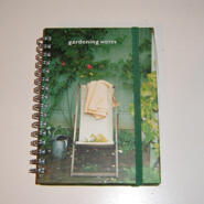 Antekningsbok - Gardening notes