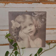 Tavla flicka - liten