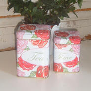 Teburkar med rosor - 2 pack