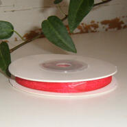 Organzaband, 6 mm - Cerise