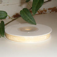 Organzaband, 6 mm - Cream