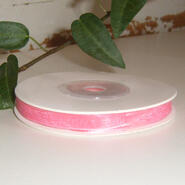 Organzaband, 6 mm - Rosa