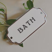 Skylt - Bath