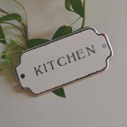 Skylt - Kitchen