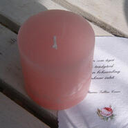 Blockljus Dust Pink litet